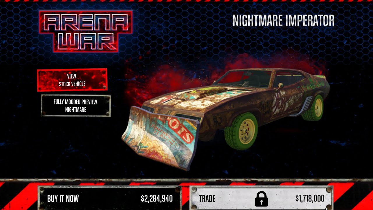 GTA Online: Arena War DLC - NIGHTMARE IMPERATOR [Full Upgrade]