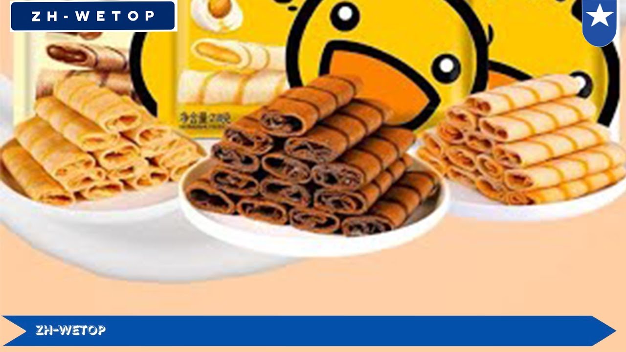 How to make flatting wafer stick roll with automatic wafer roll machinery