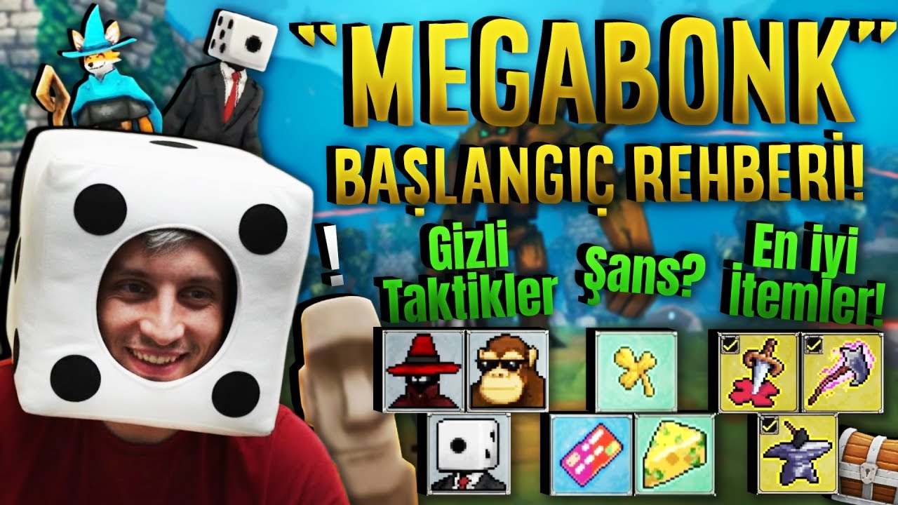 MEGABONK OYNAMAYA BAŞLAMADAN &Ouml;NCE BU VİDEOYU KESİNLİKLE İZLEMELİSİN! MEGABONK REHBER LEVO