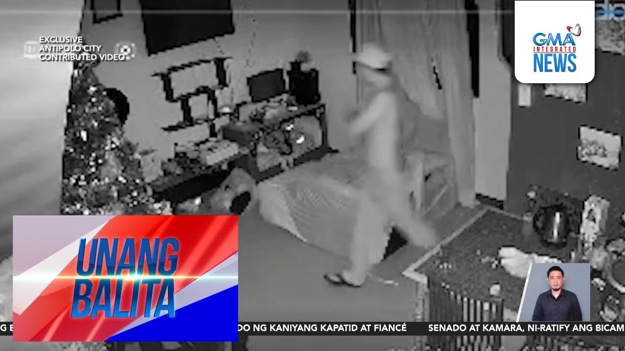 Huli-cam &ndash; Lalaki, nagnakaw sa bahay ng kaniyang bayaw | Unang Balita