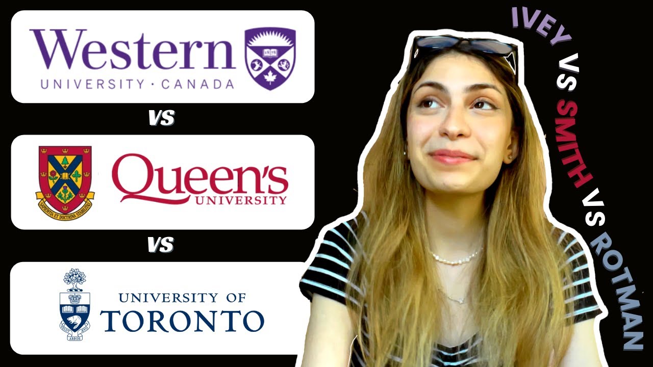 Canadian University BUSINESS Programs (UofT Rotman vs Queen's Commerce vs Western Ivey)