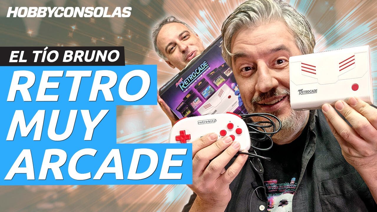 SUPER RETROCADE, una consola retro que TIENES que conocer - El tío Bruno se va de recreativas