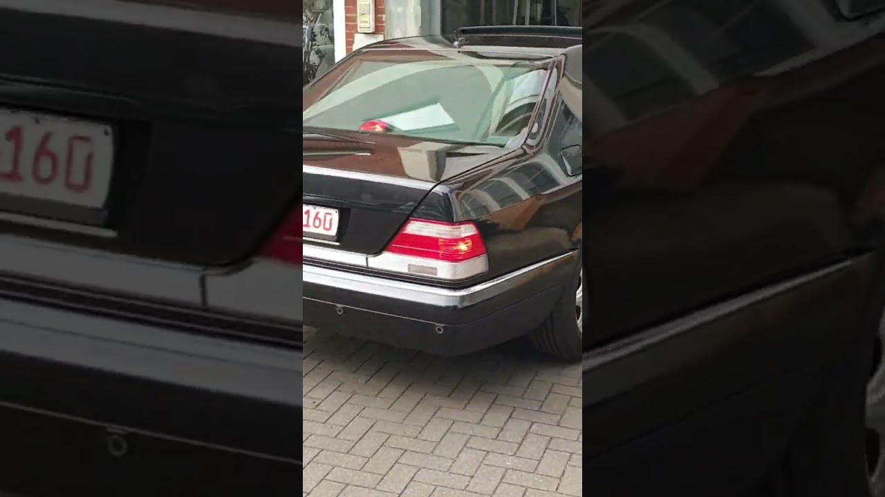 Mercedes-Benz W140 S-Class - First check after 9 years in the garage #mercedes #w140 #sclass