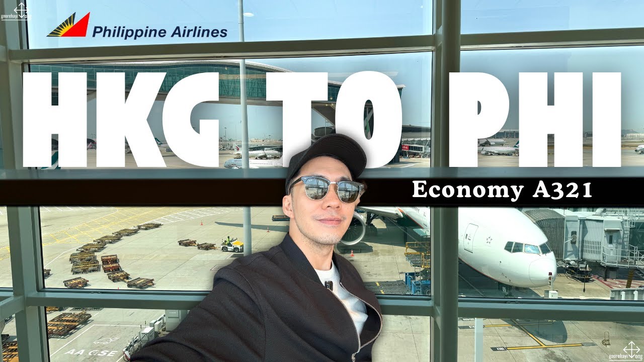 Philippine Airlines | HONG KONG to MANILA | Economy A321 | Jardin de Jade HKG Airport T1