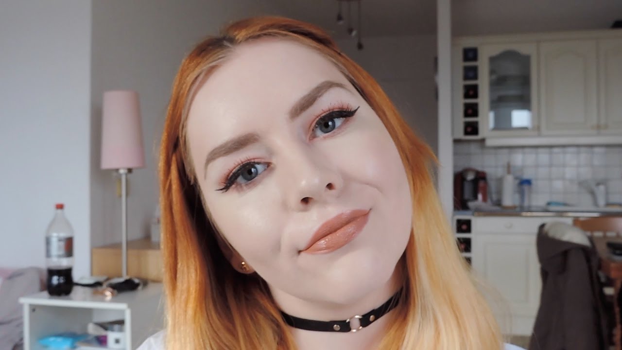 ASMR - Whispered Makeup Tutorial (using the sweet peach palette)