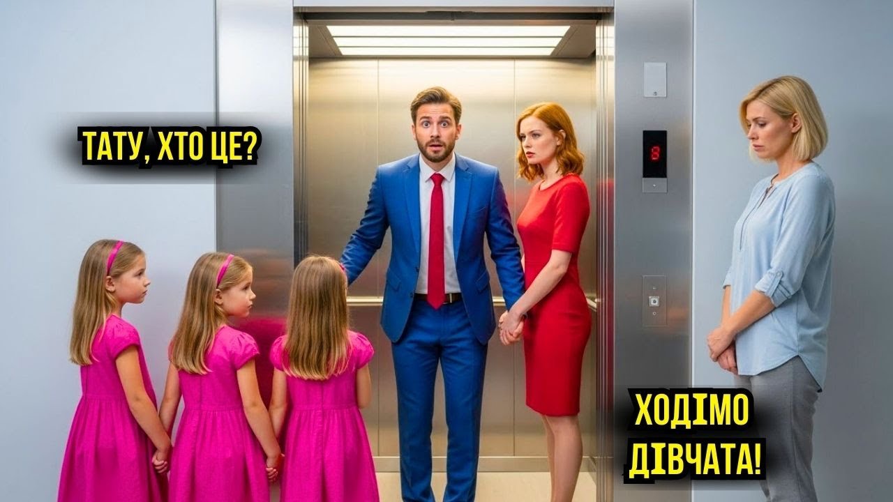Мільйонер був у ліфті зі своєю нареченою — зайшла його колишня з трійнятами, які сказали «Привіт