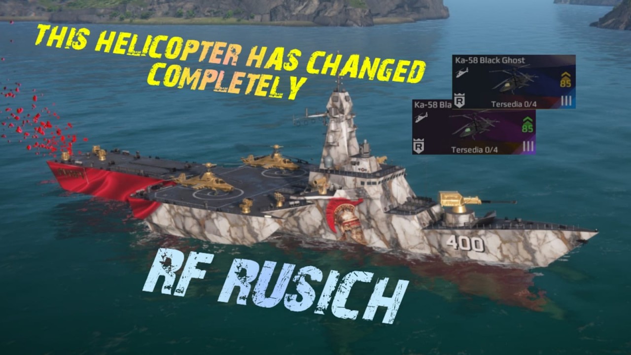 RF Rusich-3000 | Helikopter Spek Battlepass.. | Modern Warships
