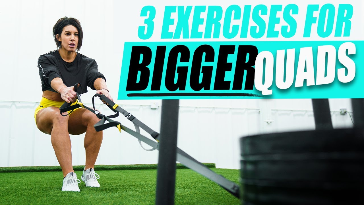 GROW YOUR QUADS | My Top 3 Quad Building Exercises