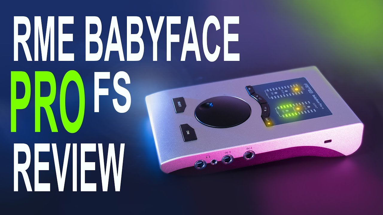 Лучший интерфейс на долгие годы вперед? — Обзор RME Babyface PRO Fs
