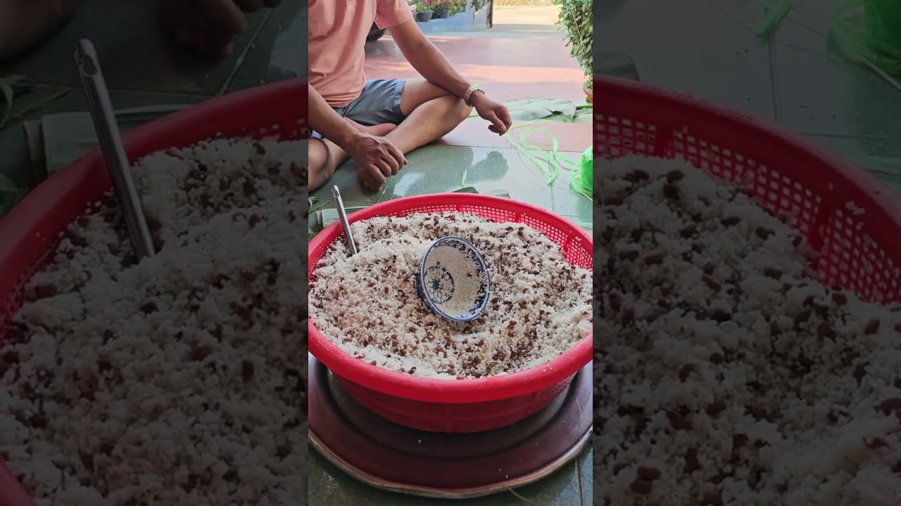 CÁCH GÓI BÁNH TÉT NHANH ĐƠN GIẢN NHƯNG BÁNH NGON KHÔNG BỊ SỐNG BÁNH