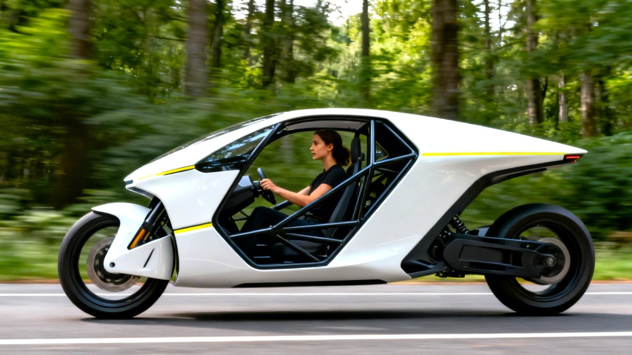 15 невероятных автомобилей-велосипедов, которые меняют представление о путешествиях с использован...