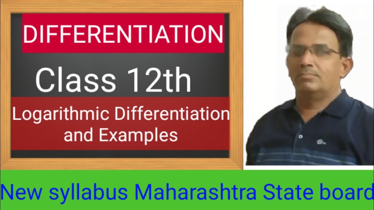 Differentiation -Logarithmic Differentiation HSC MATHS