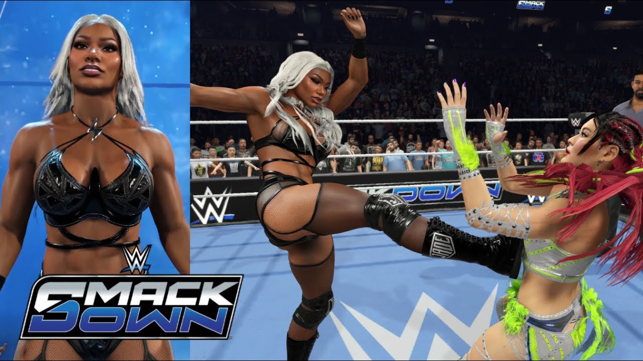 WWE 2K25 SMACKDOWN - MITB QUALIFYING MATCH JADE CARGILL VS. IYO SKY