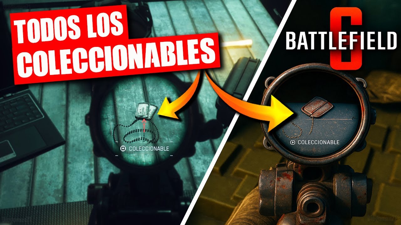 TODOS los COLECCIONABLES de BATTLEFIELD 6 CAMPAÑA