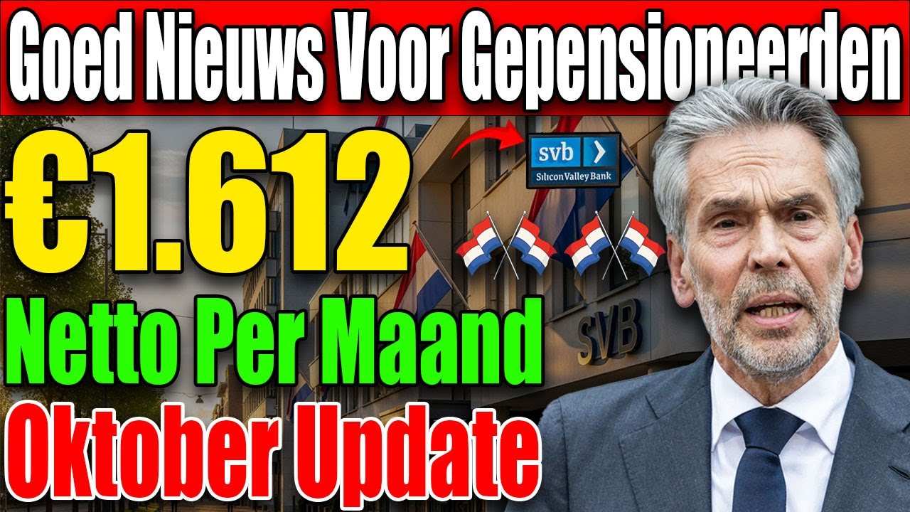 💶New AOW & Pension Update October 2025: Up to &euro;1,612 Net! Good News for Retirees 💰