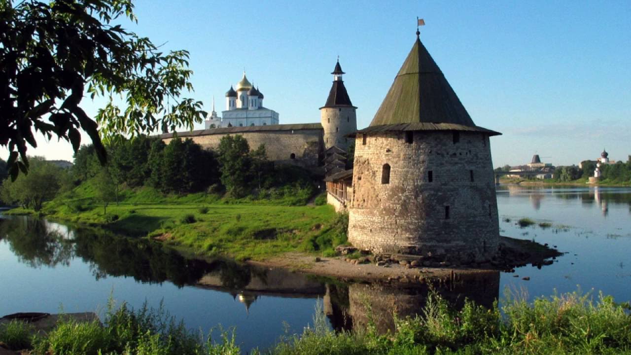 Псков. Красивый город. Задушевная песня.