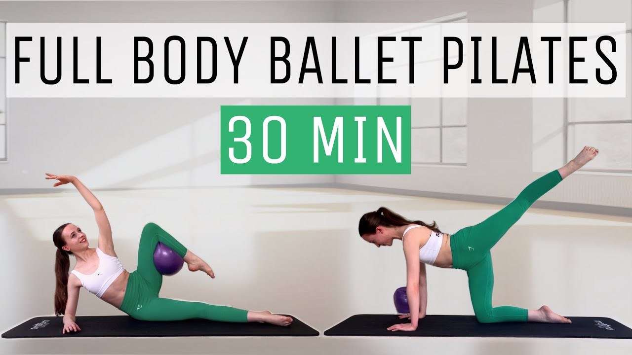 30 Min Ballet Pilates Legs + Abs | Total Body Toning Workout At Home (Beginner Friendly)