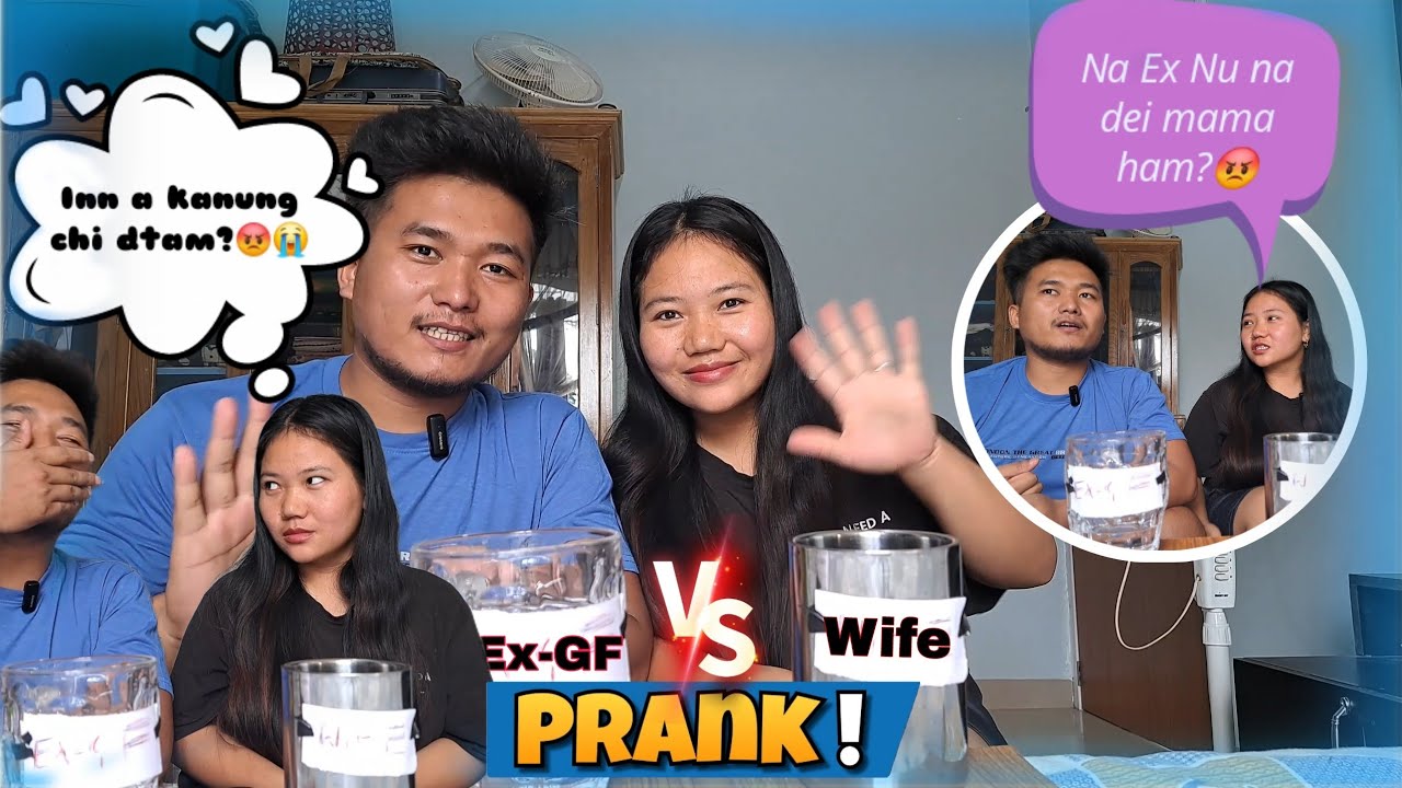 Ex Girlfriend  Vs Wife Who is Better? || Prank my wife 🤣😂so funny her Reaction 🔥