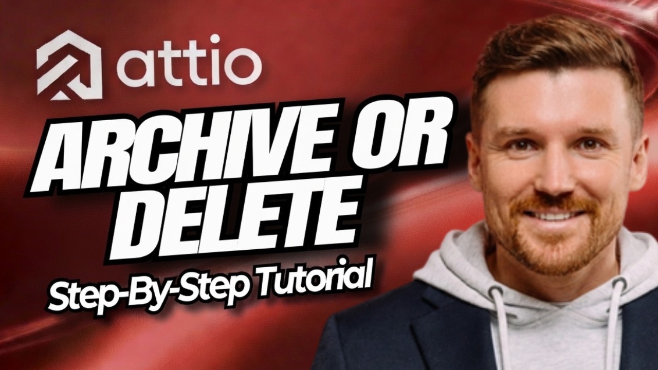 How to Archive or Delete Records in Attio CRM - Beginner Tutorial