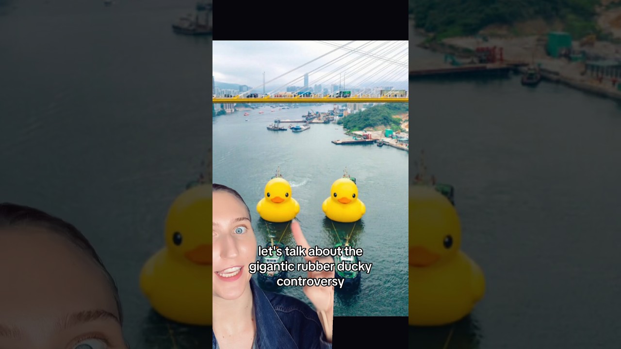 Rubber Duck Controversy #artnews #publicart