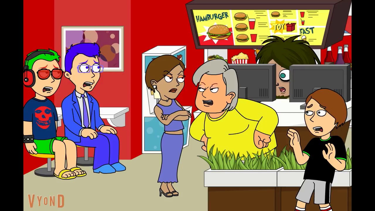 Veena misbehaves at McDonalds/Grounded