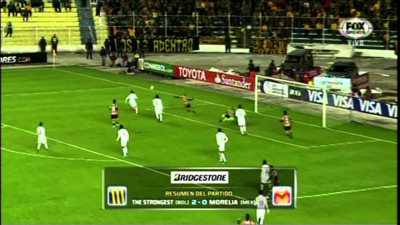 Copa Bridgestone Libertadores: The Strongest (2) vs Morelia (0)