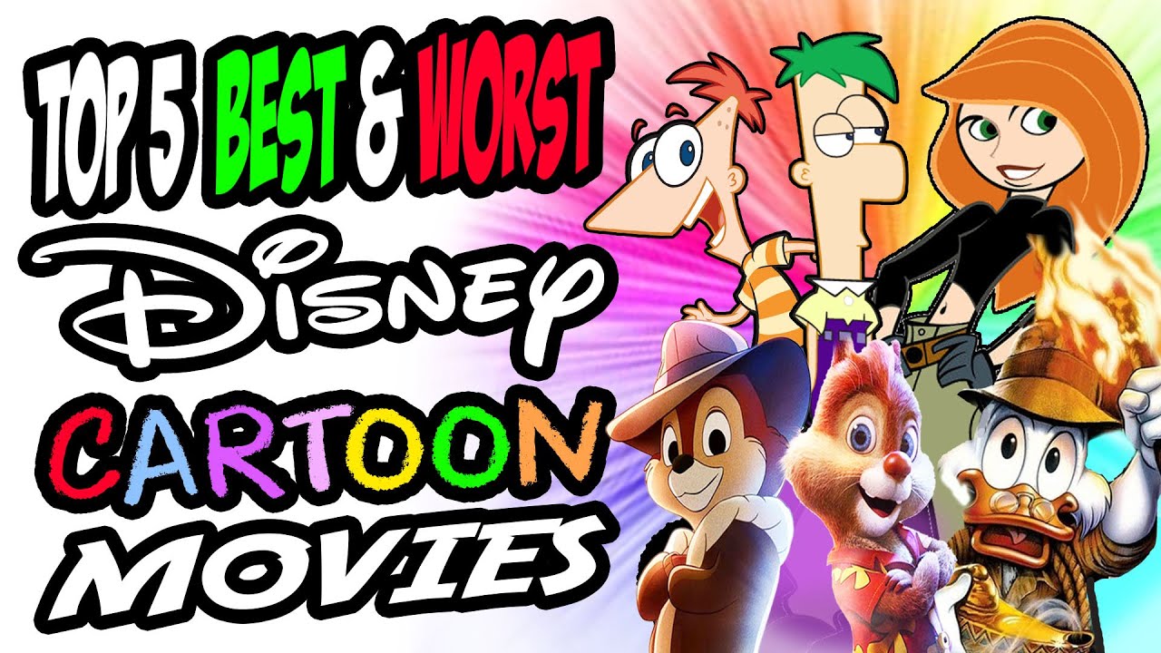 Jambareeqi's Top 5 Best & Worst DISNEY CARTOON MOVIES!