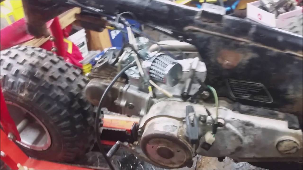 Installing 88cc Big Bore Kit on Honda ATC 70 PART 2
