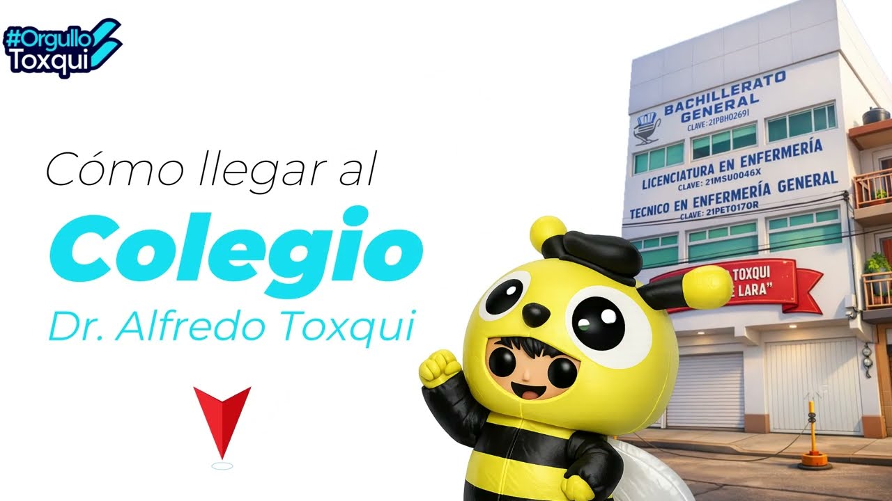 Como llegar al Colegio Dr. Alfredo Toxqui