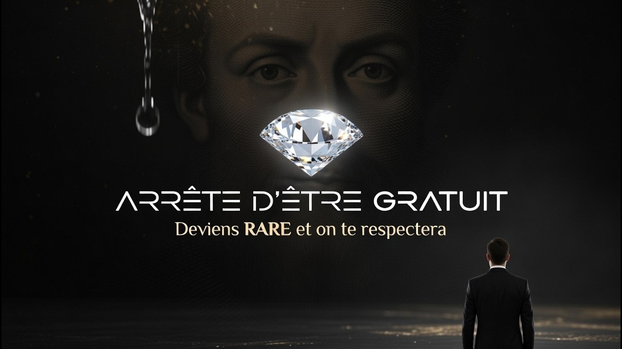 Ne sois plus GRATUIT : deviens RARE et on te respectera enfin