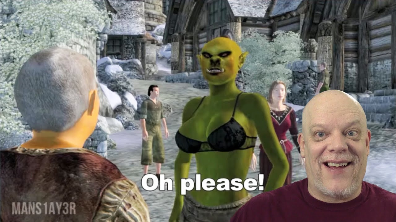 REACTION VIDEOS | "Gamerpoop: Oblivion #4" - I'm Gonna Try Out These Compliments!