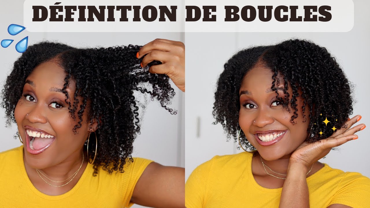 wash and go sur #cheveuxcrépus - définition de boucles - 1 seul produit | Curiozité