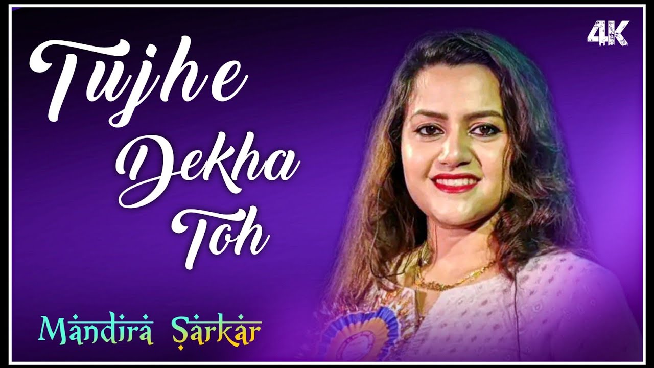 Tujhe Dekha To Ye Jana Sanam l Shan Rukh Khan l Kajol l Cover By- Mandira Sarkar l Lata Mangeshkar 