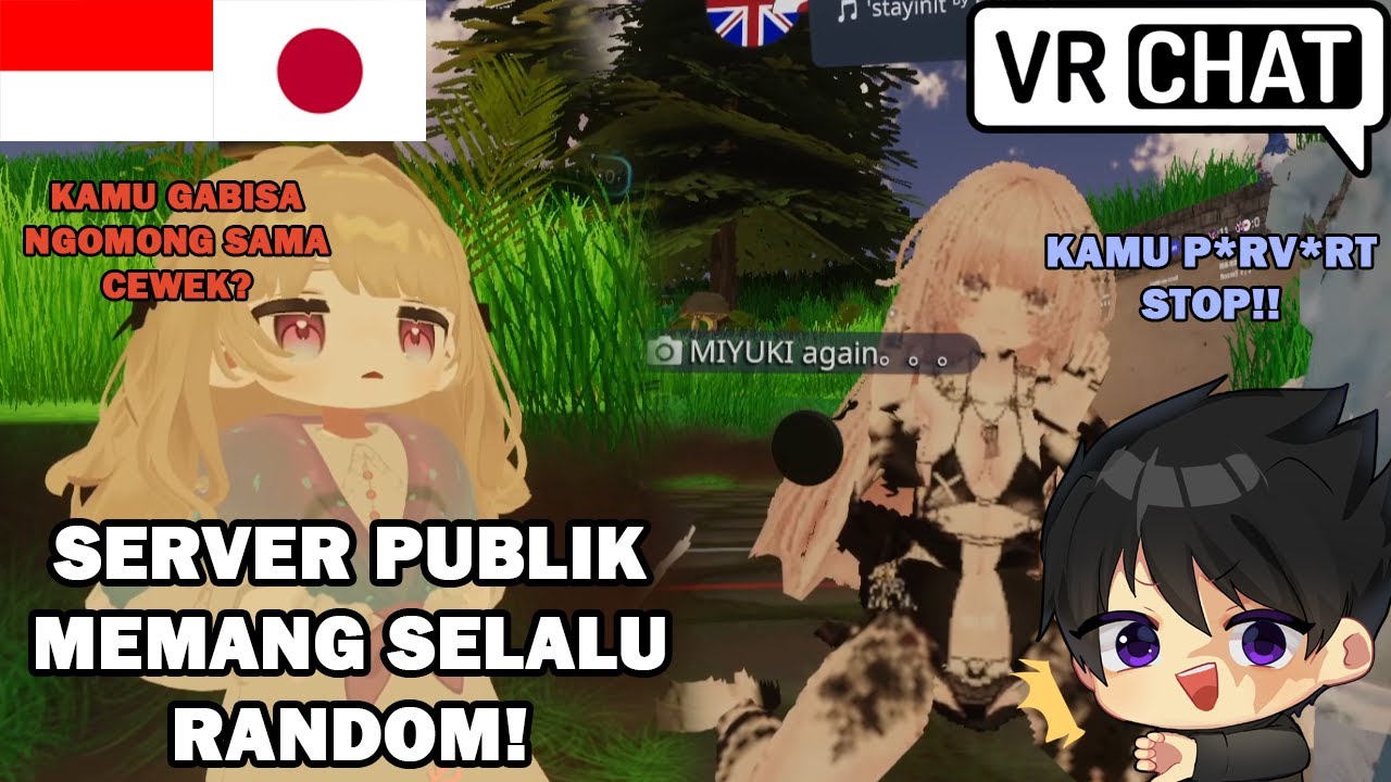 KALO NONTON VIDEO INI KUSARANIN PAKE HEADSET - VRChat Indonesia Jepang