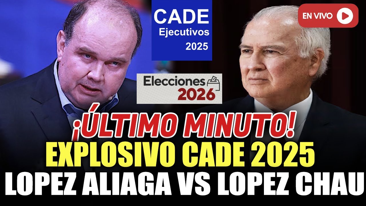 🔴CADE EJECUTIVOS: RAFAEL LOPEZ ALIAGA vs ALFONSO LOPEZ CHAU - RUMBO A LAS ELECCIONES 2026