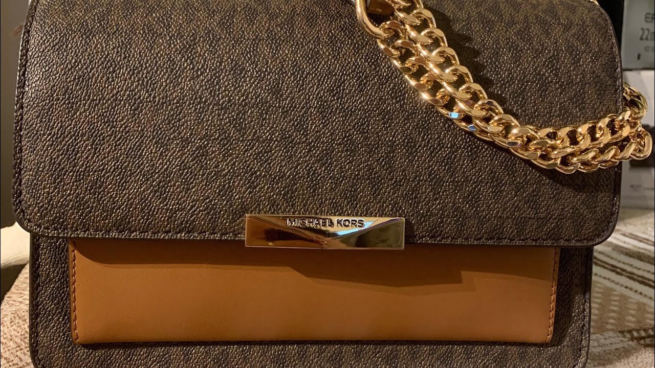 Honest Review Michael Kors Jade Gusset Shoulder/Crossbag what can it Fit