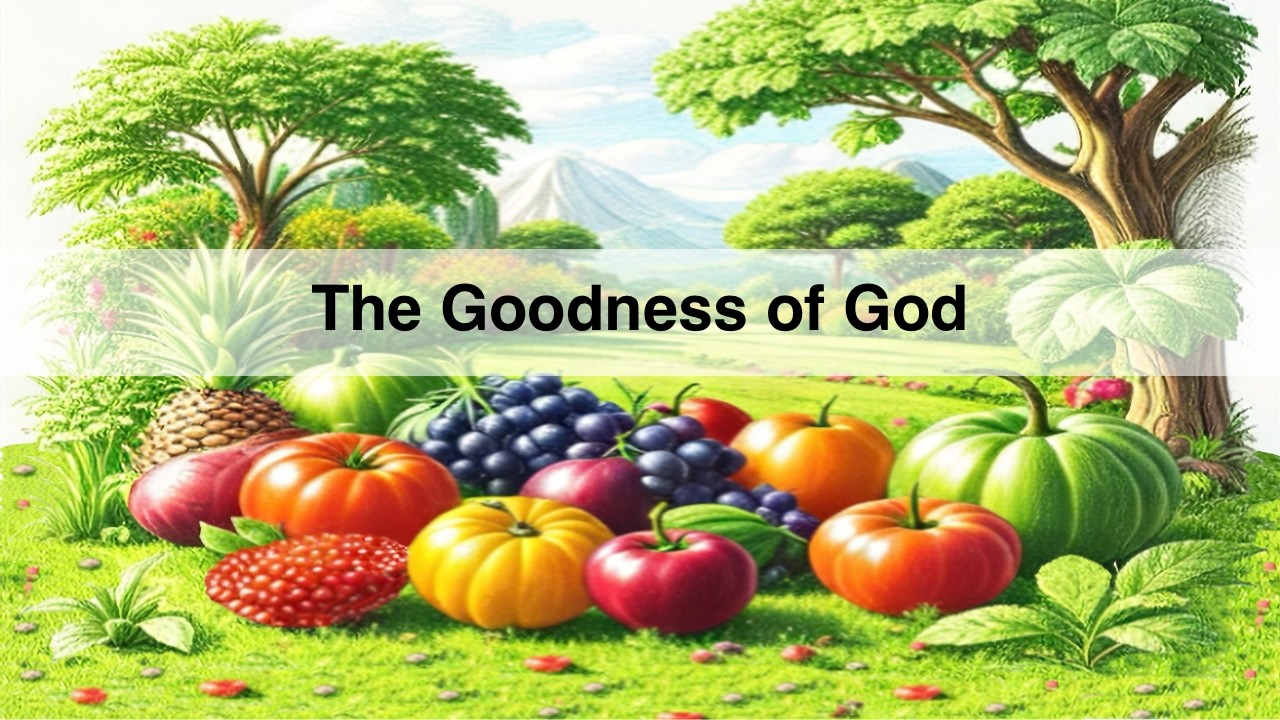 The Goodness of God - Part 2 - Taste and See