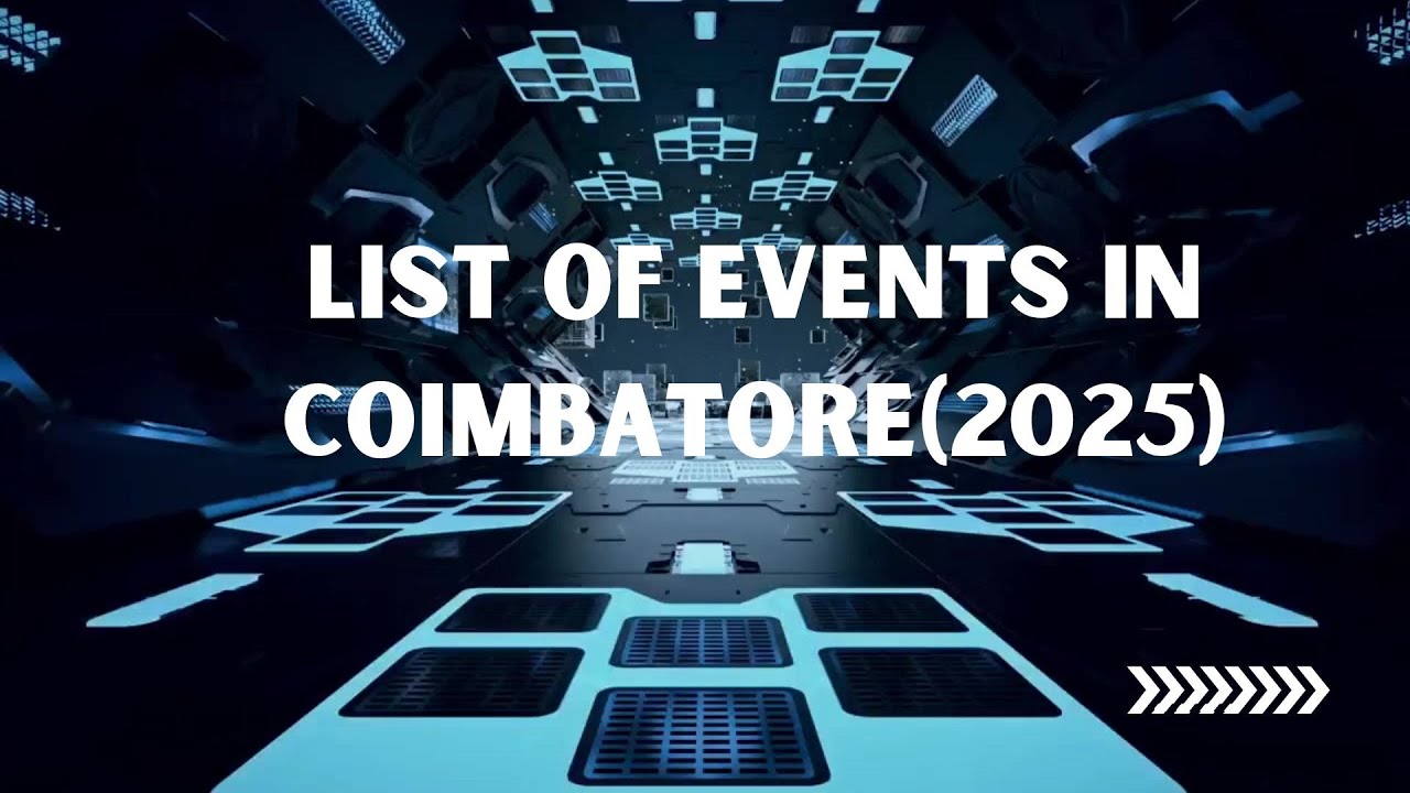 events in coimbatore india