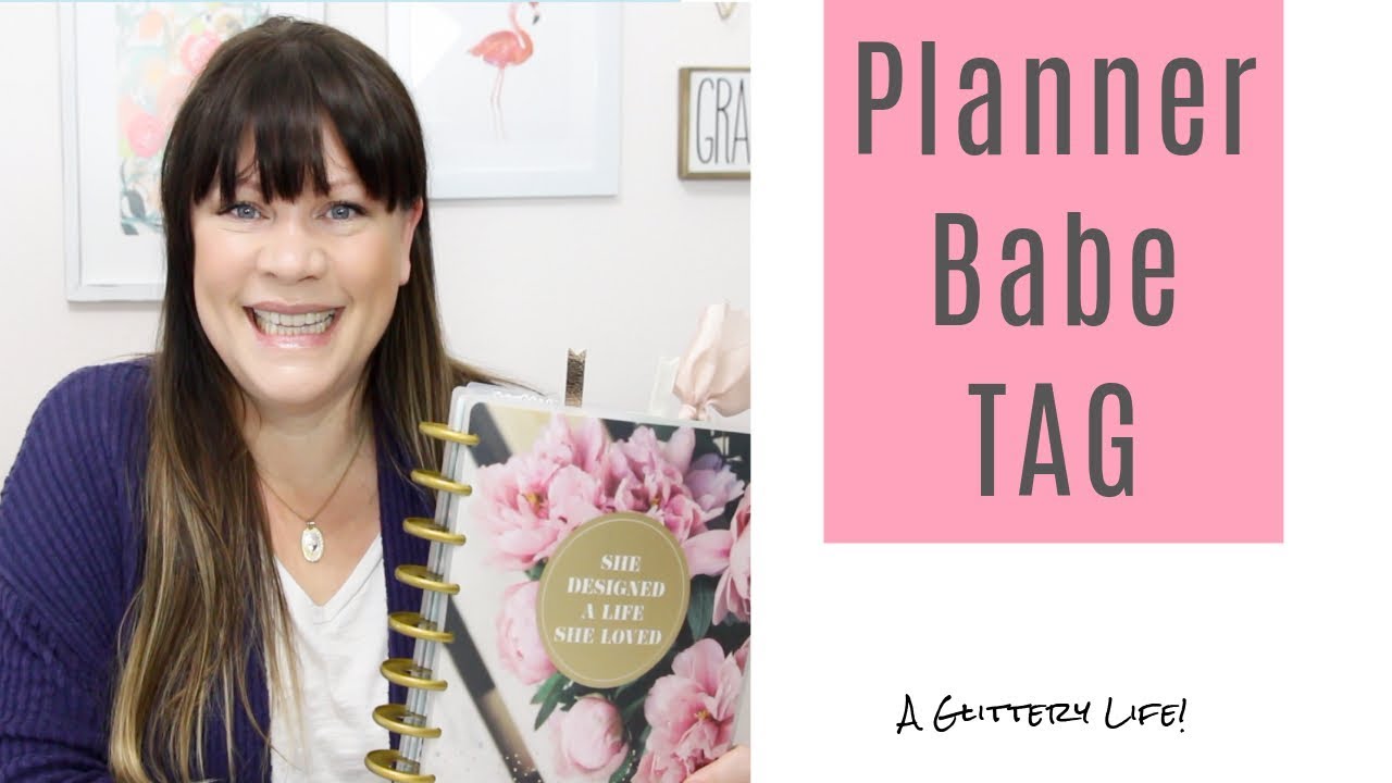 PLANNER BABE TAG | A Glittery Life