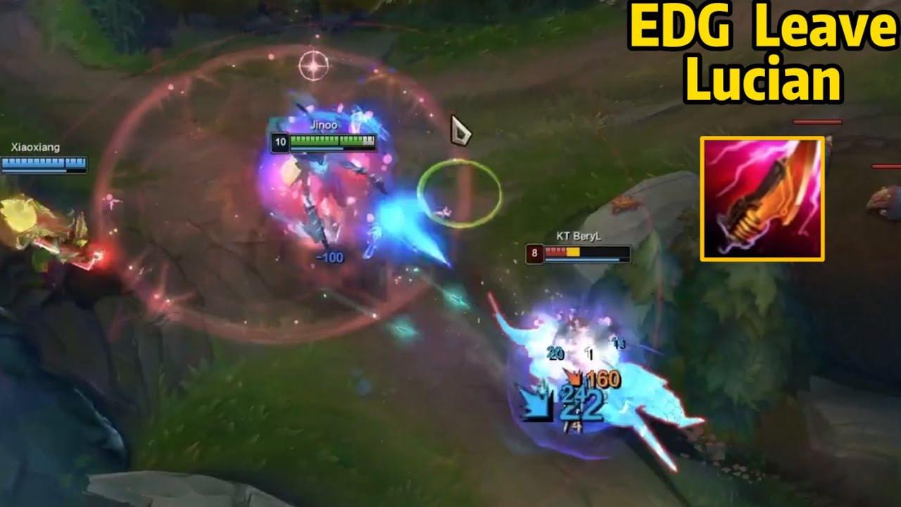 EDG Leave: Lucian is so BROKEN in Season 14! *Champions Quene*