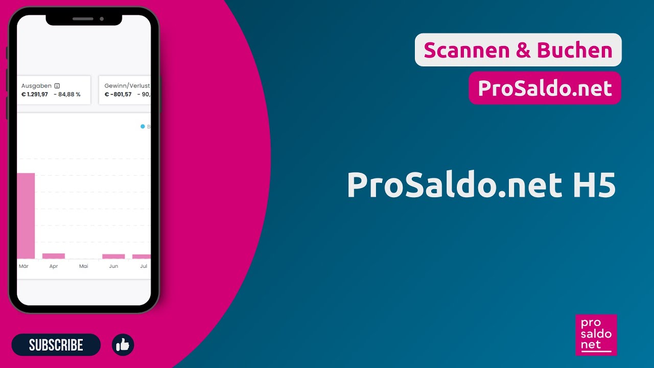 Dokumente einscannen und verbuchen in ProSaldo.net