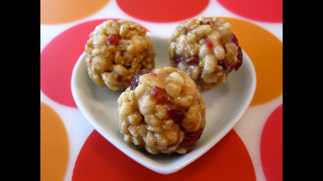 Snack Food Recipes for Kids: How to Make Chewy Granola Balls for Children - Weelicious