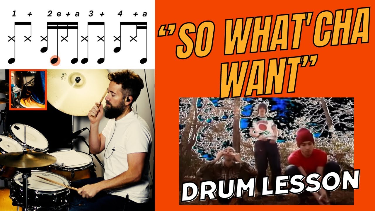 'So What'Cha Want' Drum Lesson by Beastie Boys | The Drum Fix 🥁