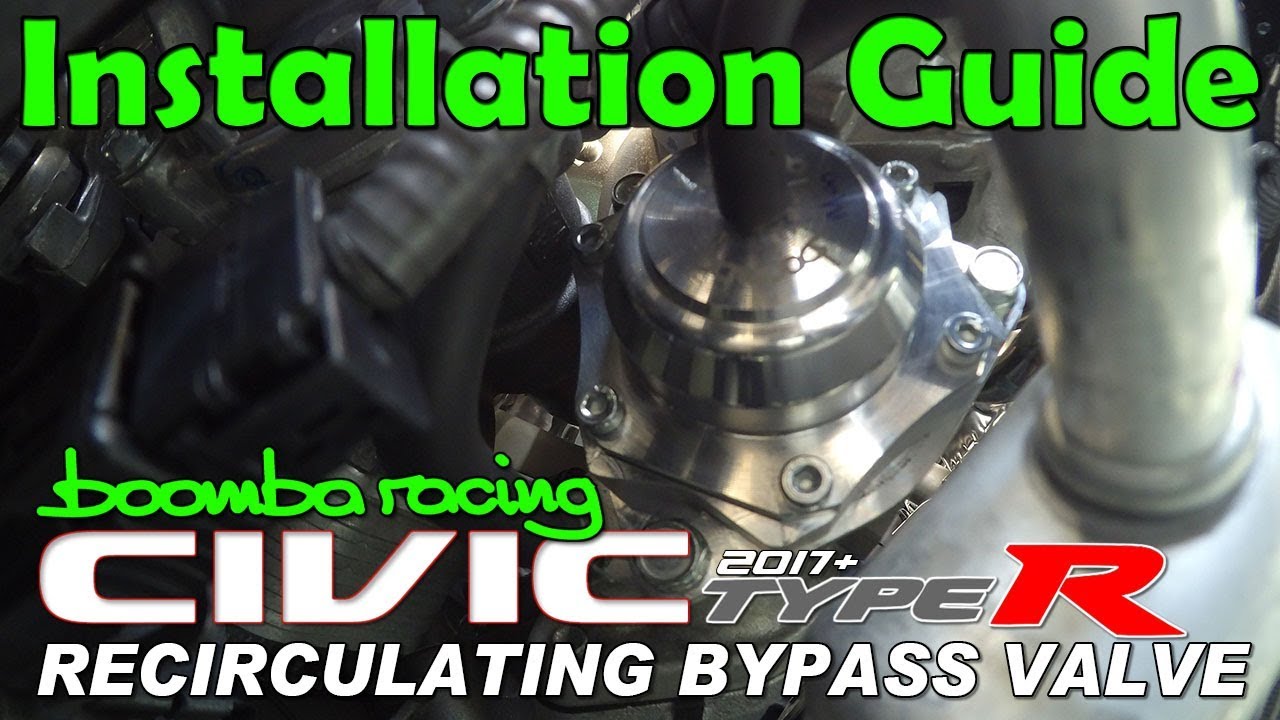 How to Install | Boomba Bypass Valve for '17+ Honda Civic Type-R