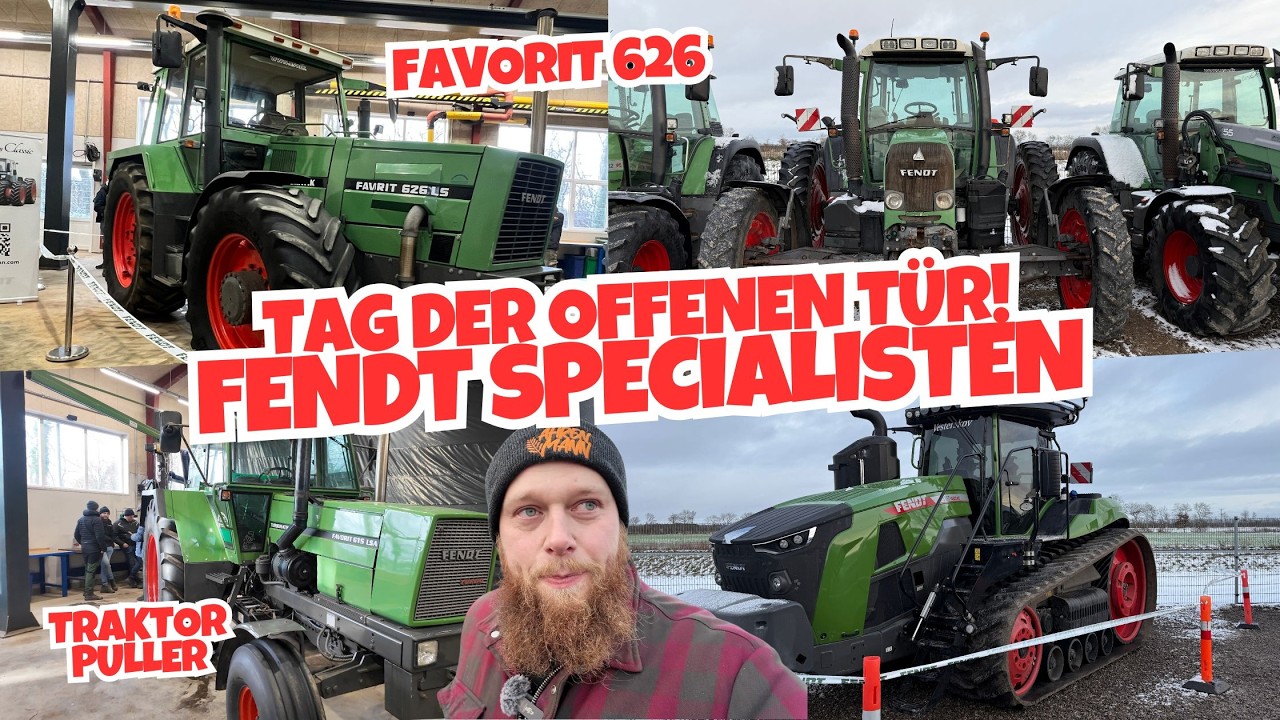 Fendt 626 Nasenbär / Krasser Fendt 926 umbau bei Fendt Specialisten in Dänemark