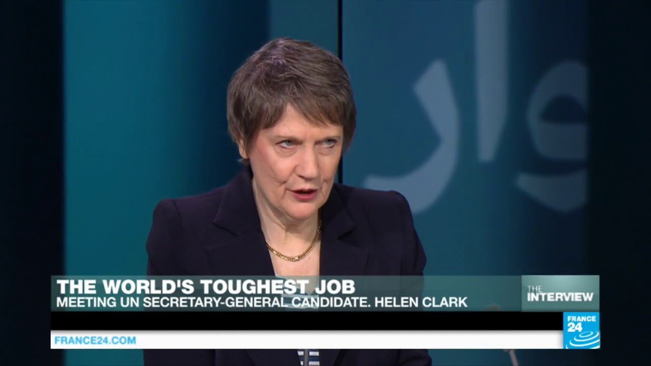 Helen Clark: 'I’m the best person for the job of UN Secretary-General'