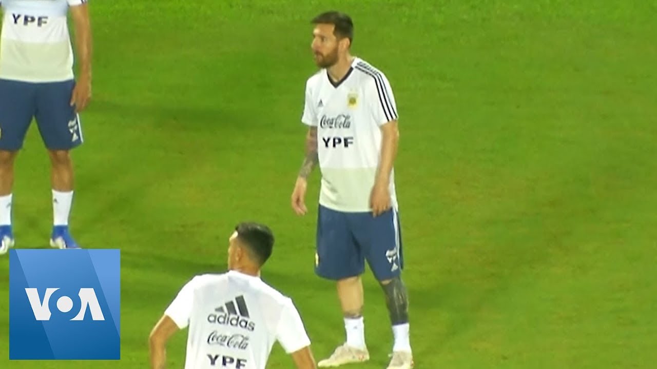 Messi Trains With Argentina Ahead of Copa America Opener Against Colombia