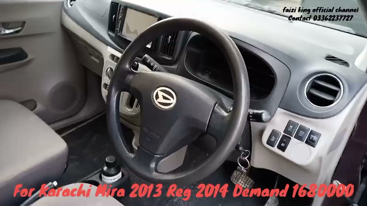 Daihatsu Mira 2013 Detailed Review