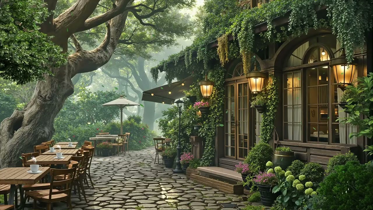 Peaceful Garden Jazz 🌿 Smooth Jazz Music for Relaxation, Focus, Morning Calm & Cozy Evenings