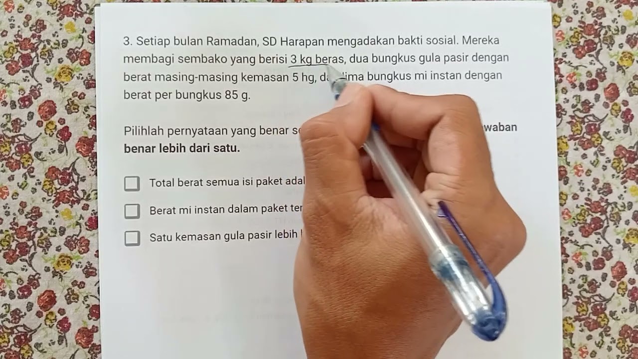 Pembahasan TKA MTK 5